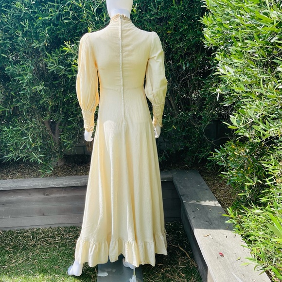 Vintage Union Made Victorian Revival Dress - Picture 12 of 13